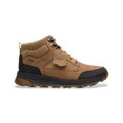 Clarks za moške. 26184483 ATL Trek Hi Gore-Tex usnjeni čevlji Brown (43), Rjava, Ravna stran, Čipke, Priložnostno, Na prostem