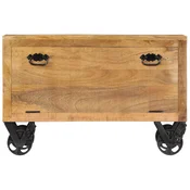 MAISON CHIC Omarice za obutev - Kopa za čevlje iz trdnega mangovega lesa 86x35x55 cm, (21777772)