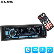 Blow AVH8890 avtoradio, MP3, daljinski upravljalnik, Bluetooth, MicroSD, USB, 4x45 W, barvni zaslon