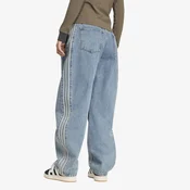 ADIDAS ORIGINALS Kavbojke HIGH RISE BARREL LEG DENIM moder denim/svetlo siva