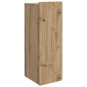 Vidaxl omara za steno Artisan hrast 33 x 34,5 x 94 cm Inženirski les