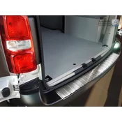 Trunk edge protective strip Peugeot Traveller 2016- (plastic bumper, wing doors)