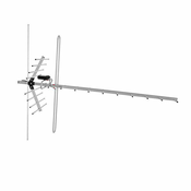 CABLETECH TV antena DVB-T COMBO MAX MUX-8 Temže