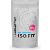 Natural Power Sportdrink ISO FIT 400 g - malina - limun