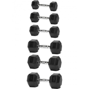 Gumeni tegovi HEX Pro - 12.5 kg