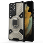 Techsuit - Honeycomb Armor - Samsung Galaxy S21 Ultra - črna
