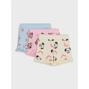 Sinsay - Pamucni šorts 3 pack Disney - pastelno roze