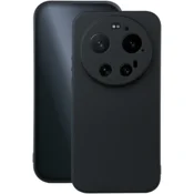 Onasi Silikonski ovitek za Xiaomi 17 Ultra - mat črn