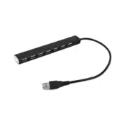 GEMBIRD USB 2.0 7-port hub, crni (UHB-U2P7-04)