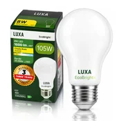 LED ŽARNICA E27 FILAMENT RAZRED BA 60 8W 1600LM= 100W 3000K EcoBright+
