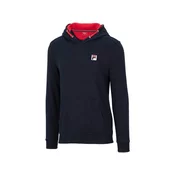 FILA pulover s kapuco Roy, temno modra, L FLU2310081500-L