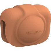 Ovitek Sunnylife SG034 silikonski pokrovček leče za OSMO 360 (oranžen)
