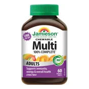 Jamieson Multi COMPLETE za odrasle tablete za žvečenje s citrusnim sadnim okusom 6