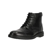 CLARKS Gležnarji z vezalkami Aldwin Cap črna