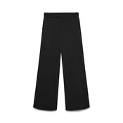 VERO MODA Hlače na rob VMBellis črna