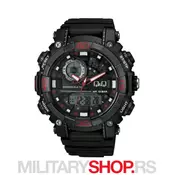Crno crveni sportski sat Q&Q GW87J011Y