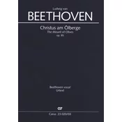 BEETHOVEN:CHRISTUS AM OLBERGE OP.85 VOCAL SCORE