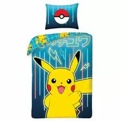 Pokemon Pikachu obojestranska posteljnina 140x200