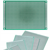 Rosfix DVOSTRANSKA UNIVERZALNA PLOŠČA ZA IZDELAVO PROTOTIPOV PCB 80 X 120 MM (ZELENA), (21746517)