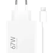 Xiaomi punjač Combo 67w Type A + kabl Type C bela ( 70109 )