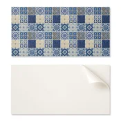 shumee Samolepilne vinilne ploščice z vzorcem za spalnico. Mozaik ploščice z vzorcem 10x40x20 cm.