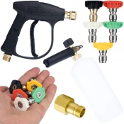 Rosfix ROSFIX SET PIŠTOLA ZA VISOKOTLAČNI ČISTILNIK KÄRCHER HD/HDS – 300 BAR, 5 CURKOV, ADAPTER M22, PENILNIK 1L, (5000036468)