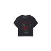 Ed Hardy Majica Life Is A Gamble rdeča / črna