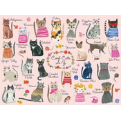 Cool Cats A-Z 1000 Piece Puzzle