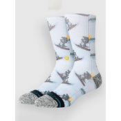 Stance Later Gator Crew Socks lightblue