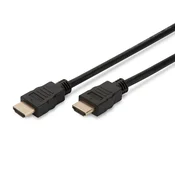 EWENT Ewent HDMI kabel z ethernet A/A M/M Awg 30 1M črn, (21407224)