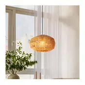 Eglo 44143 - viseča svetilka na kablu SHELDON 1xE27/40W/230V rjava