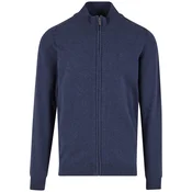 INDICODE JEANS Pletena jopa temno modra