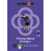 FAIRMOVE Fitness Band Strong Plus (Purple) - 1 Kom.