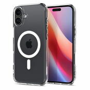 Ovitek Spigen Ultra Hybrid Mag za iPhone 16 Plus - white