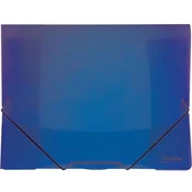 Karton P+P Karton P+P Opaline mape z zavihki in elastičnim trakom, A4, modra