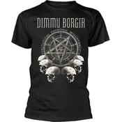 Dimmu Borgir Majica Puritanical Euphoric Misanthropia (Skulls) Unisex Black M