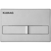 KARAG WC tipka Carina krom mat, T110002