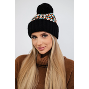 Kesi Cap with a pompom Ellen K325 black