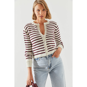 Bianco Lucci Striped Sweater