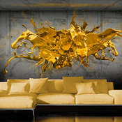 Foto tapeta - Yellow Splash 350x245