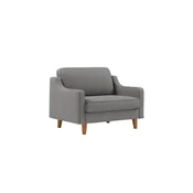 ATELIER DEL SOFA 1-Seat Sofa - fotelja Robin Loveseat Obsidian Walnut