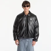 Bomber MISBHV Faux Leather Puffer Bomber Jacket UNISEX Black L