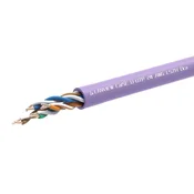 Omrežni kabel CAT5e U-UTP LSZH, Dca, vijoličen, 305 m, žica 0,49 mm, LVN122152