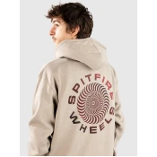 Spitfire Classic 87 Swirl Fade Fill Hoodie  red & black