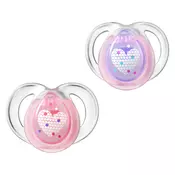 CTN Night Time Soother Twin Pack 6-18m