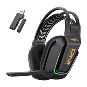 Bluetooth slušalke ONIKUMA GT828 z 2.4 GHz, Bluetooth in žično povezavo - black
