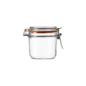 Jar, 340 ml, diameter 10 cm, glass - Borgonovo