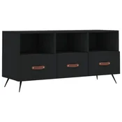 TV ormaric crni 102 x 36 x 50 cm od konstruiranog drva