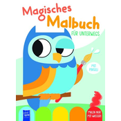 Magisches Malbuch für unterwegs - Cover Eule