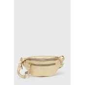 Kožna torbica oko struka Answear Lab boja: zlatna